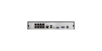 BCS-P-NVR0801-4K-8P(3), 8Ch IP PoE, 8Mp, 265+, 1xHDD